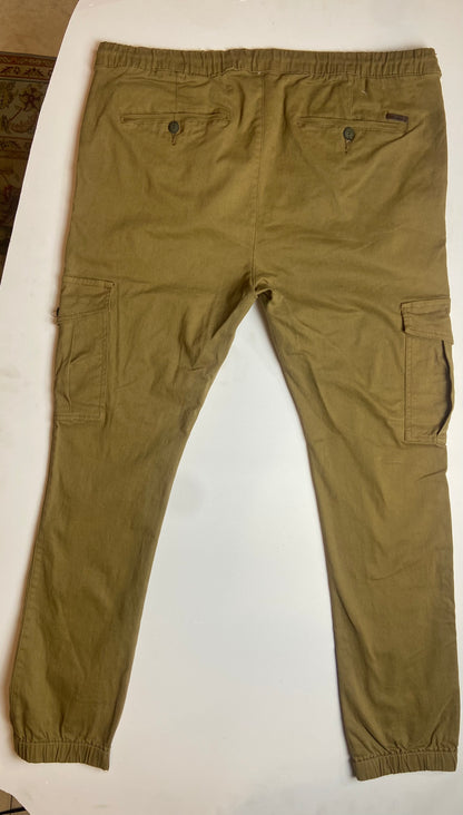 Brown cargo jogger