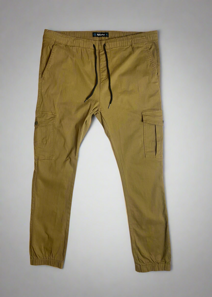 Brown cargo jogger