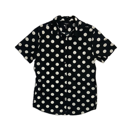 Black and White Polka Dot Shirt